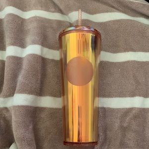 NWOT Peach Kaleidoscope Tumbler